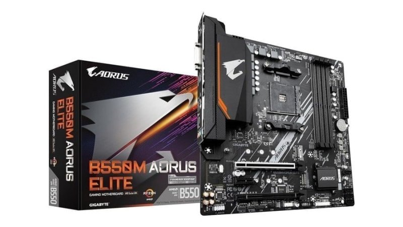 Placa Mãe Gigabyte B550M Aorus Elite