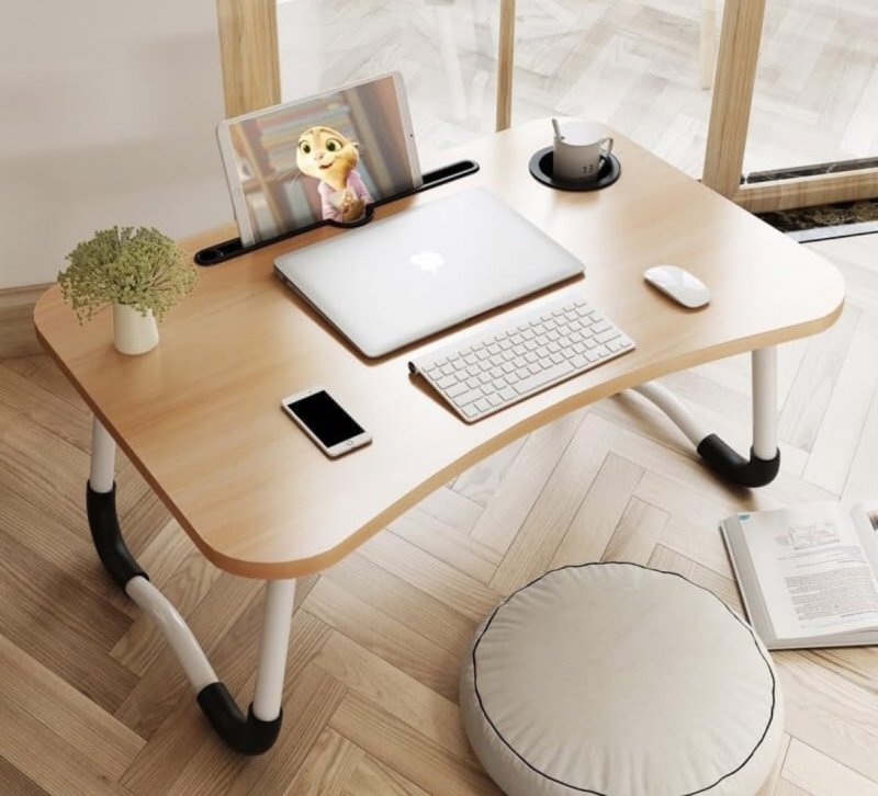 Mesa Portátil Para Notebook Suporte Cama Sofá MA, Cor Aleatório