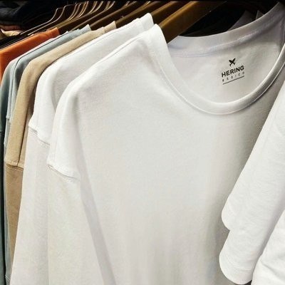 Kit 5 Camisetas Hering Masculina Basica Original Algodão