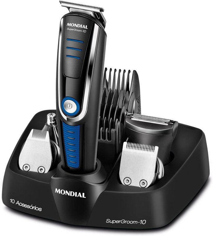 Aparador de Pelos Mondial Super Groom 10 – Bivolt BG-03