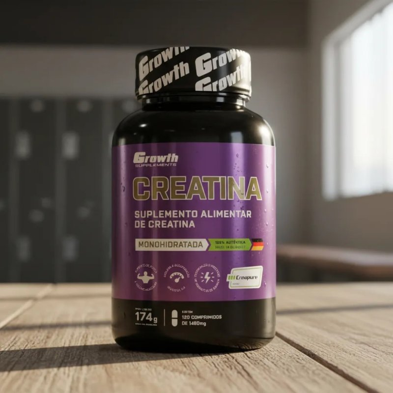 Creatina Creapure 120 Comprimidos - Growth Supplements