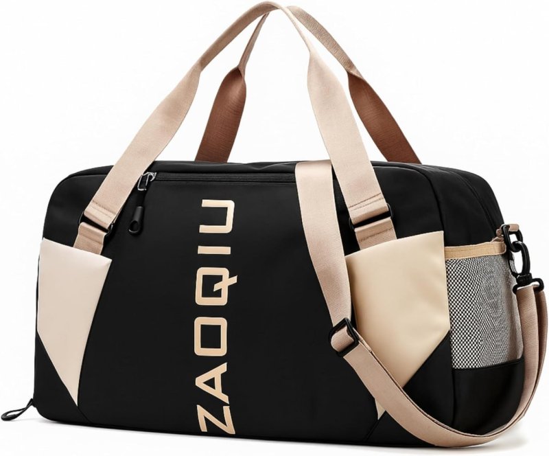 Bolsa de Mão para Viagem e Academia – Bordo 10kg com Compartimento para Tênis e Área Molhada