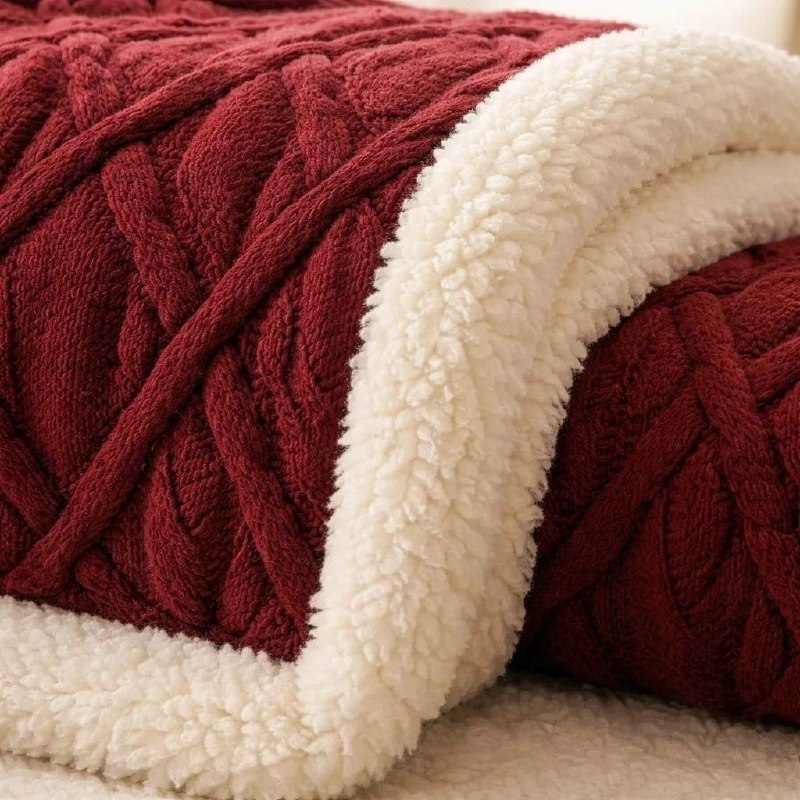Cobertor Manta De Casal 2,00x1,80 Canelada Sherpa Cores + Frete Grátis