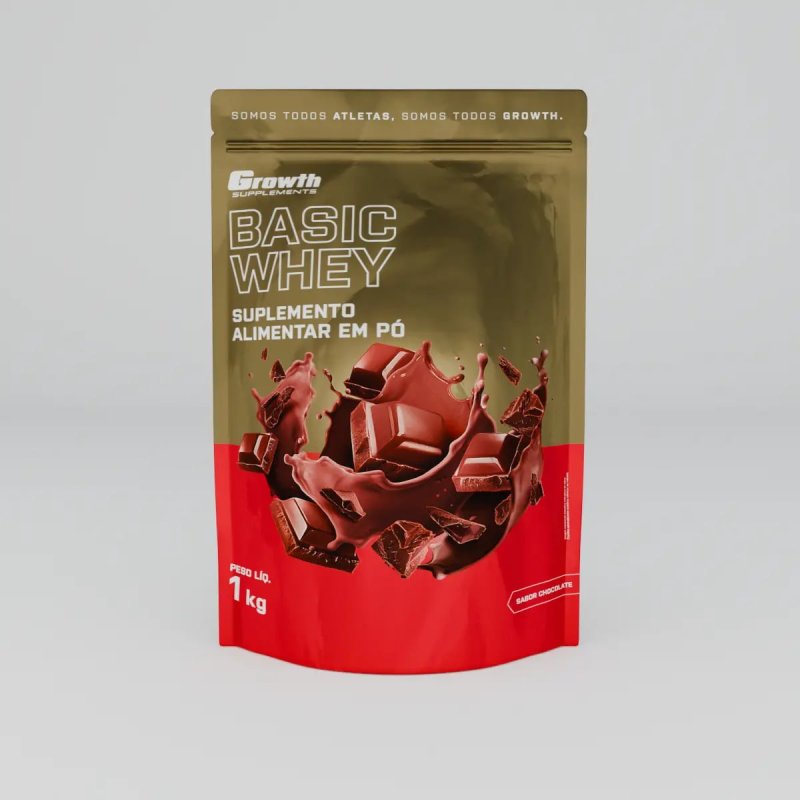 Basic Whey Growth Supplements 1kg – Chocolate