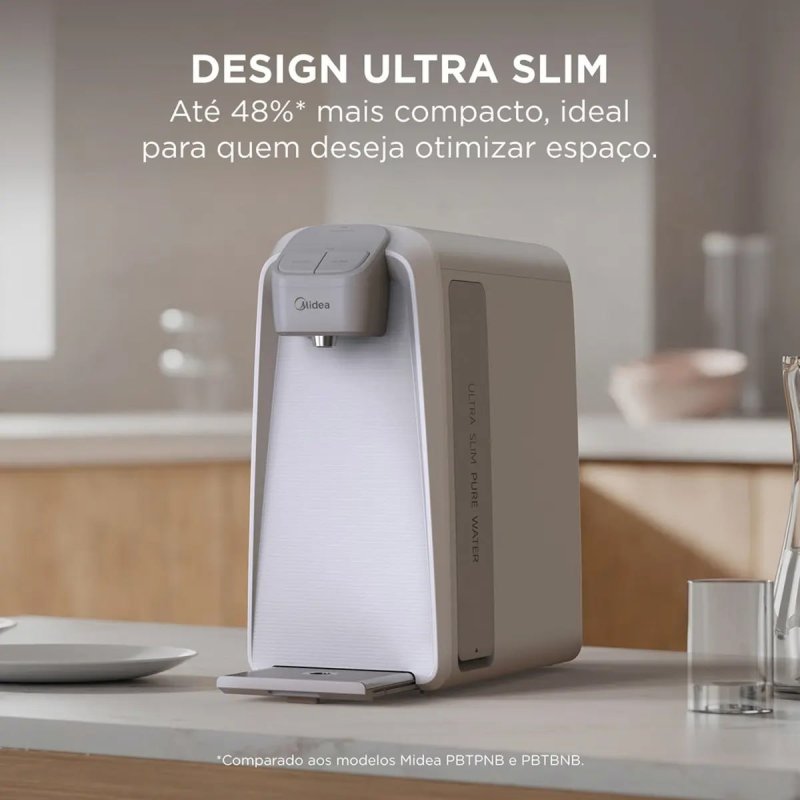 Purificador De Água Slimpure Branco Midea Branco