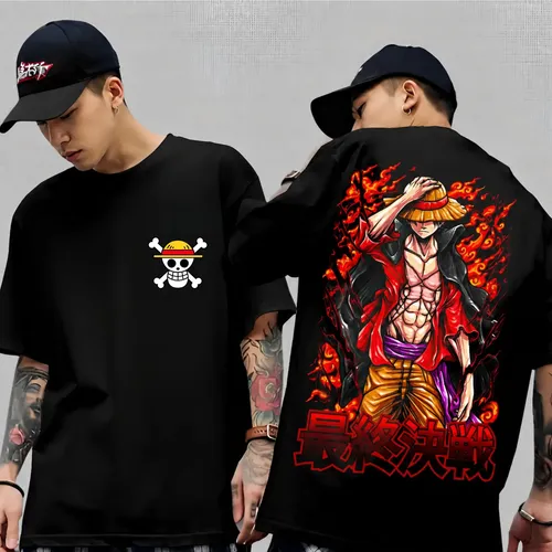 Camiseta Luffy One Piece Rei Dos Piratas Gear 5 Camisa Anime