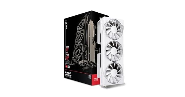 XFX Swift AMD Radeon RX 9070 OC Branco Triple Fan Gaming Edition com 16GB GDDR6