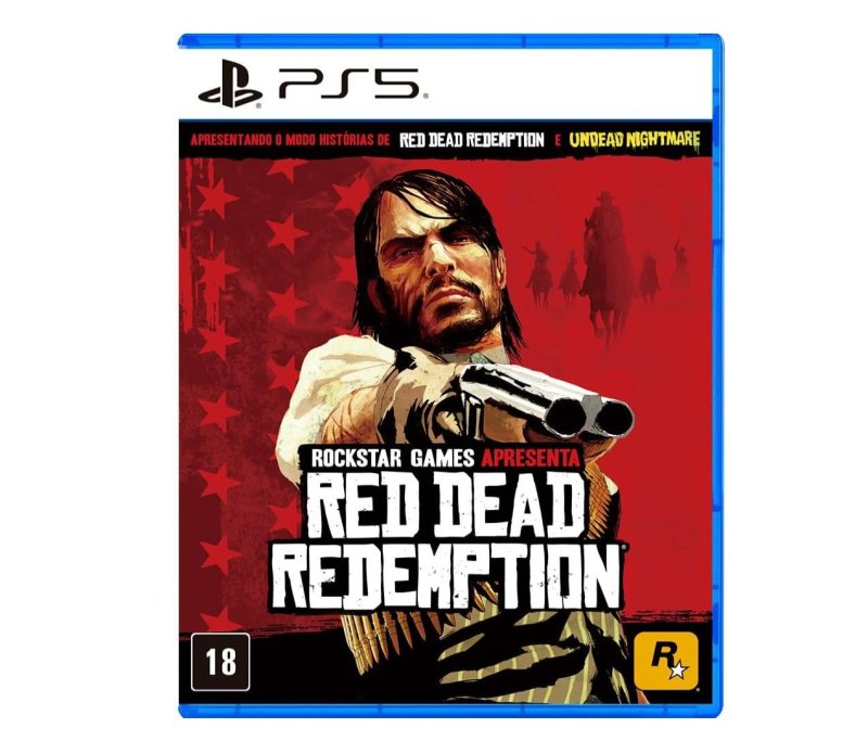 Jogo Red Dead Redemption, Mídia Física, PS5