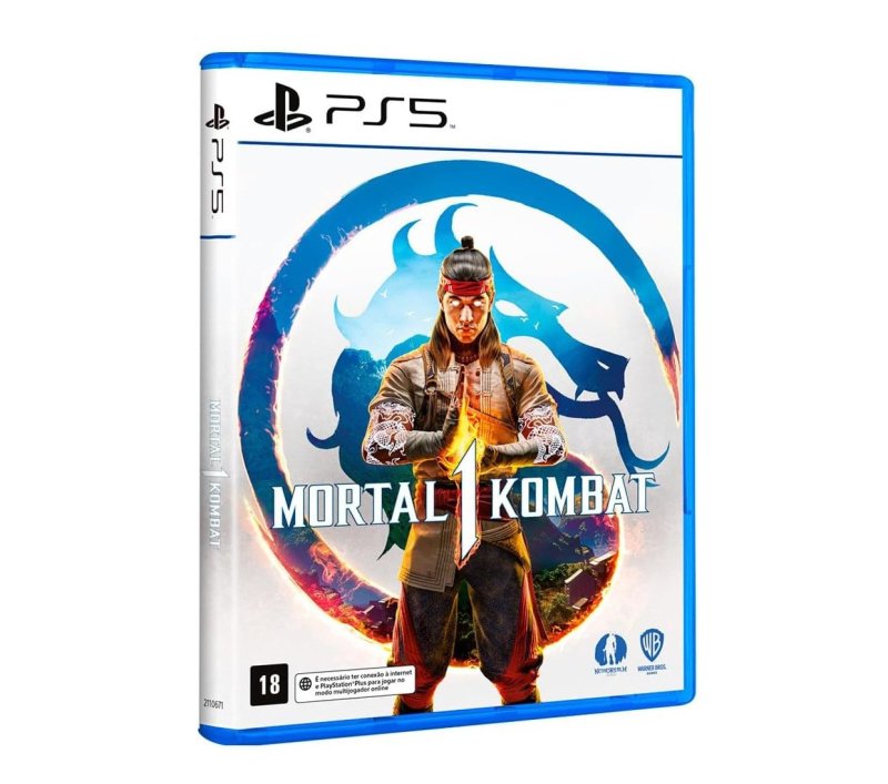 Jogo Mortal Kombat 1, Mídia Física, PS5