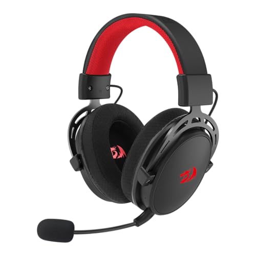 Headset Gamer Redragon Cragblade Pro Preto Sem Fio