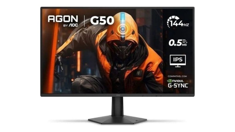 Monitor Gamer AOC AGON G50 27" 144Hz 0,5ms 27G50F