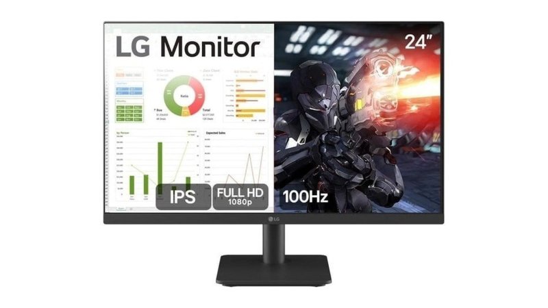 Monitor Gamer LG 24” IPS, Full HD, 100Hz