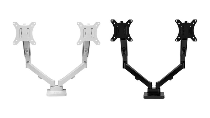 Suporte Articulado Para Dois Monitores Zinnia Nimbo 210, 13 Pol. a 32 Pol