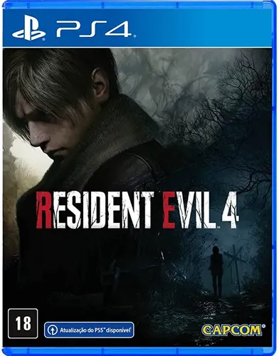 Jogo Resident Evil 4 2023 Ps4 Br Midia Fisica