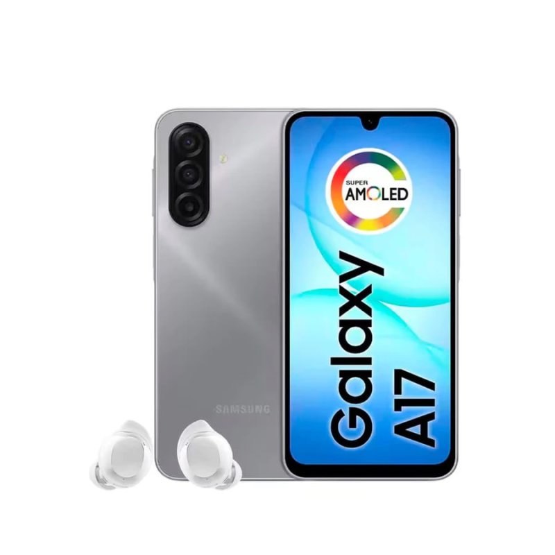Smartphone Galaxy A17 4G Tela 6.7 128GB Cmera Tripla 50MP + Galaxy Buds Core Bluetooth Samsung