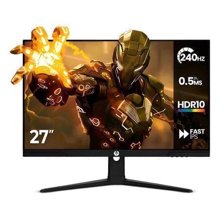 Monitor Gamer Haiz 27” LM27GM IPS Full HD 240Hz 0.5ms HDR10 HDMI DisplayPort