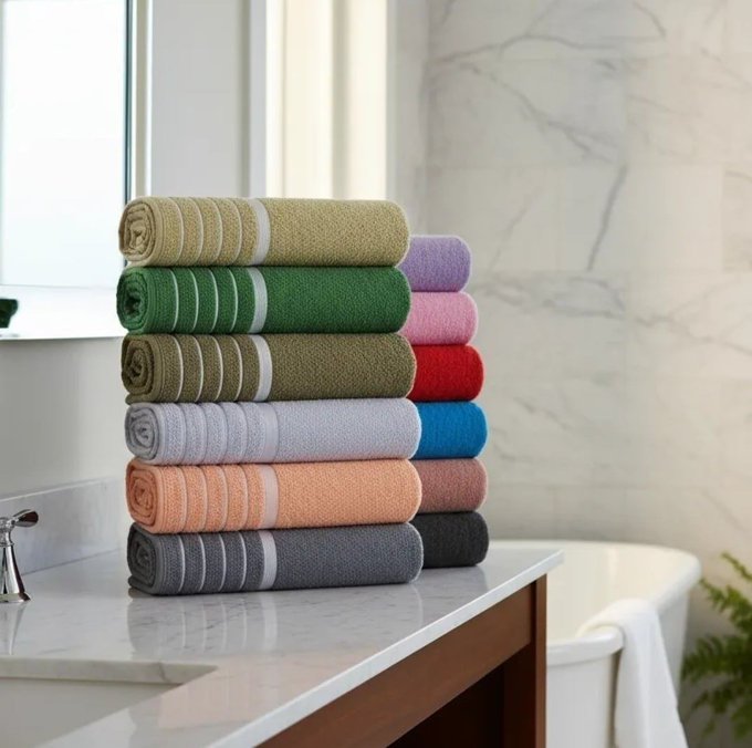Kit com 4 Toalhas de Banho Gigante 80 X 150 Cm