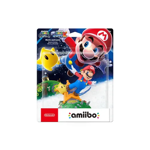 Amiibo - Mario e Luma - Super Mario Galaxy + Super Mario Galaxy Série 2