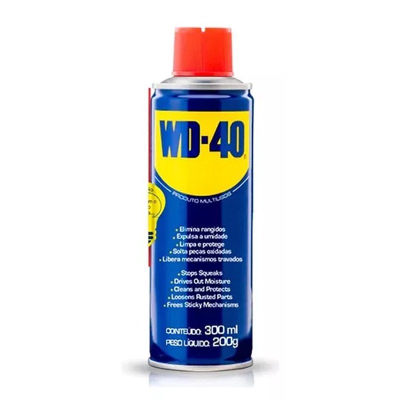 Wd40 Óleo Lubrificante Original Desengripante Spray Multiuso 300ml Original