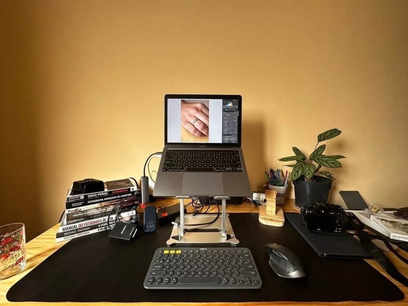 DeskPad Mouse Pad Gigante 90cm X 40cm - Courino Sintético