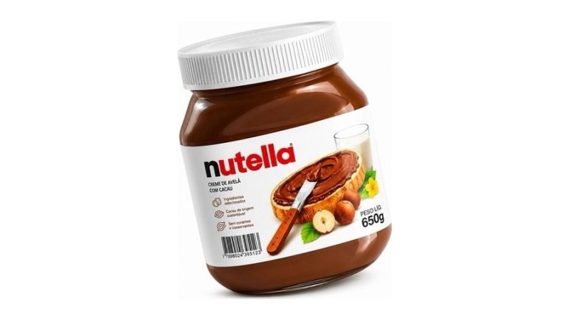 Creme De Avelã Nutella 650g