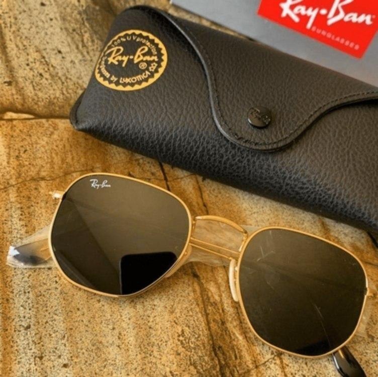 Óculos de Sol Ray-Ban Hexagonal, Tamanho 54 + Frete Grátis