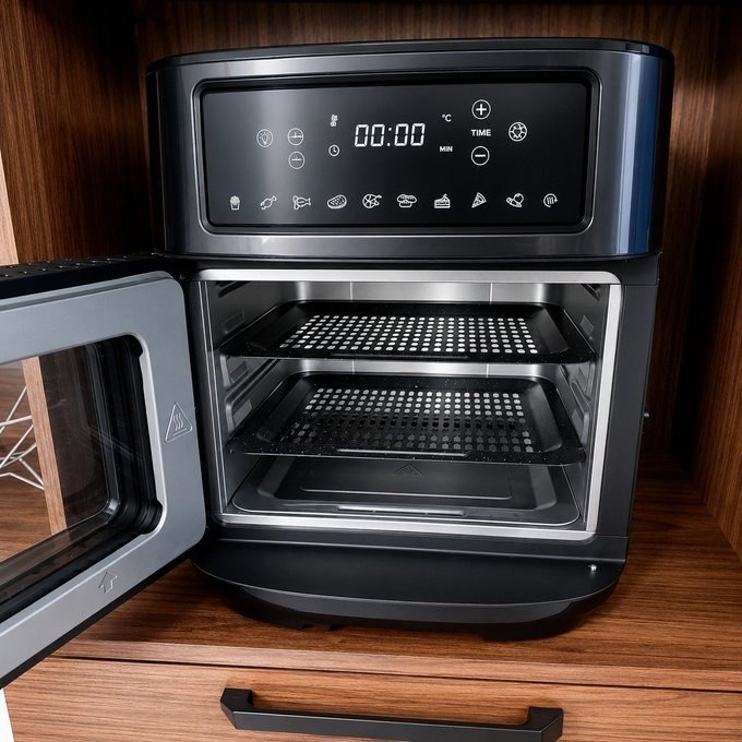 Fritadeira Elétrica Air Fryer Oven Black INOX WAP WAOD2 + Frete Grátis