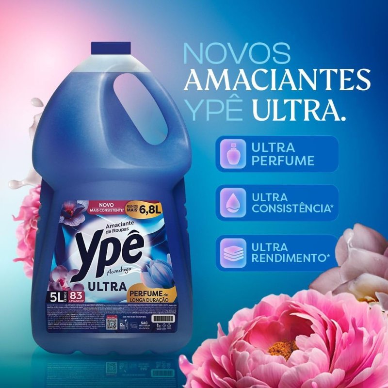 Ypê Amaciante Tradicional Aconchego 5L