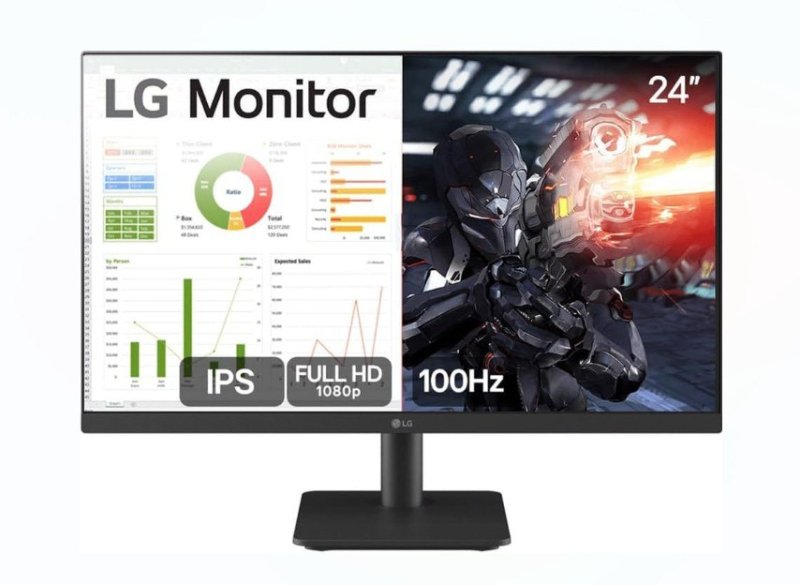 Monitor PC Gamer LG 24MS500 24” IPS 100Hz Full HD