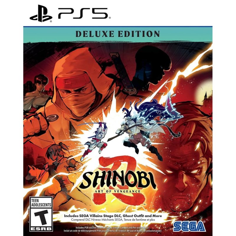 Shinobi Art of Vengeance Deluxe Edition