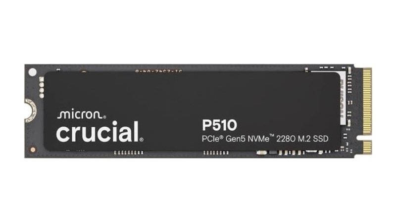SSD NVMe Crucial P510 1 TB PCIe 5.0 x4 M.2 2280