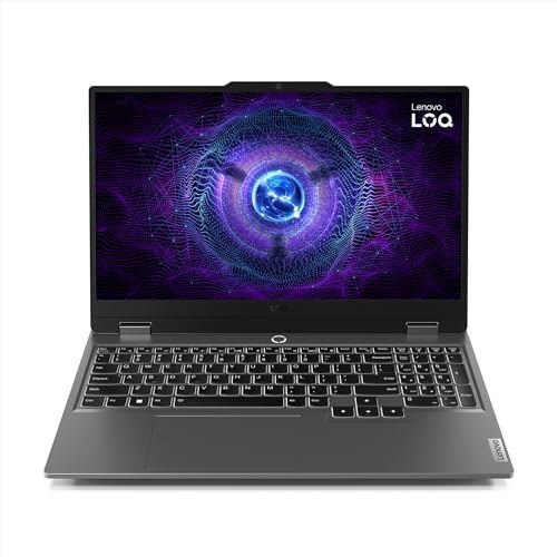 Notebook Lenovo LOQ 15IRX9 Intel Core i5-13450HX 16GB 512GB SSD RTX 3050 Windows 11 15.6" - 83KH0006BR Luna Grey