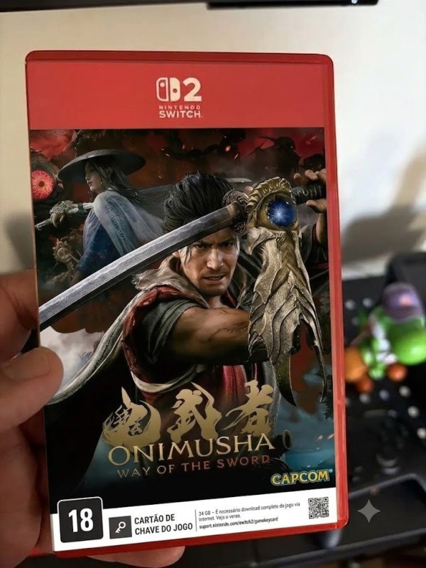 PRÉ-VENDA ONIMUSHA: WAY OF THE SWORD NS2