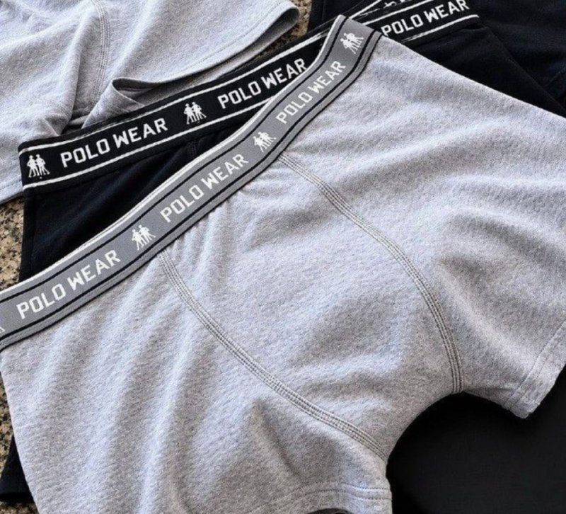 Kit 10 Cuecas Algodão Polo Wear Sortido