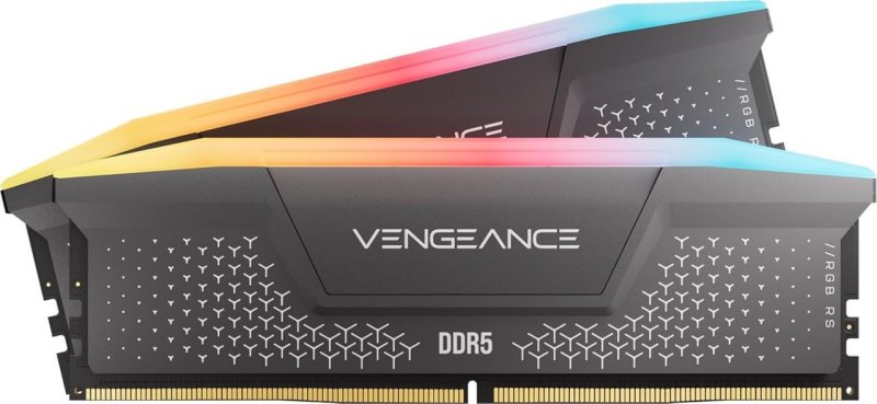 CORSAIR VENGEANCE RGB RS DDR5 RAM 16GB (2x8GB) até 5200MHz CL40-40-40-77