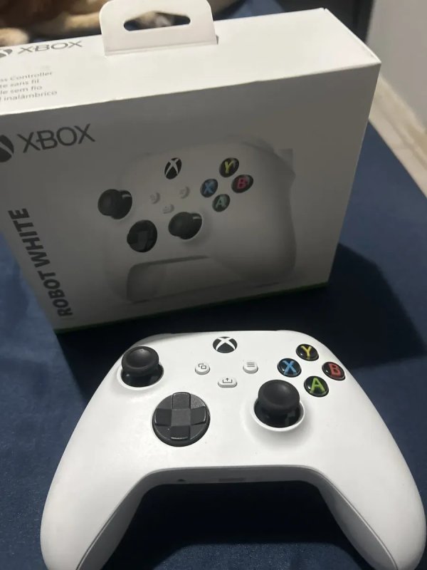 Controle Xbox Sem Fio Branco
