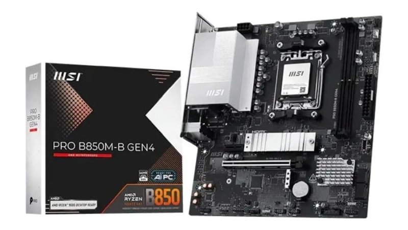 Placa-mãe MSI Pro B850m-b AM5