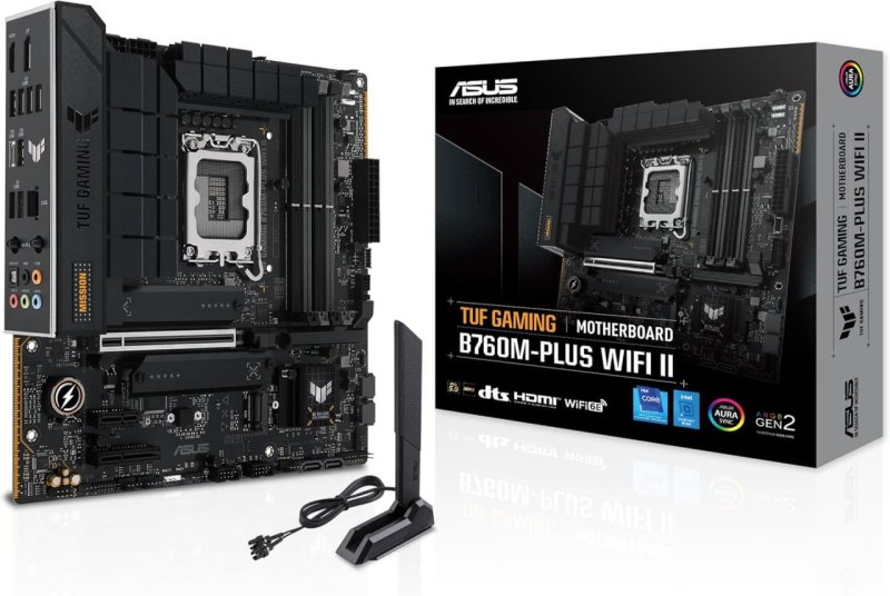 Placa Mãe Asus TUF Gaming B760M-PLUS WI-FI II