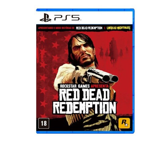 Jogo RED DEAD REDEMPTION, Mídia Física, PS5