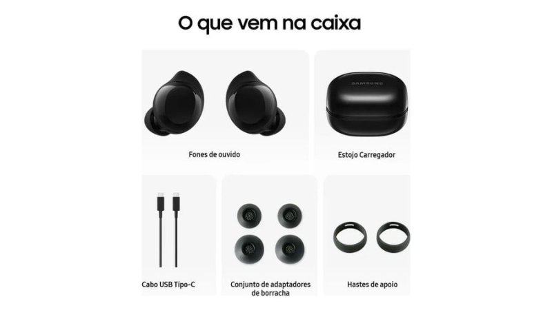 Samsung Galaxy Buds Core, Fone de Ouvido, sem fio, cancelamento de ruído, interprete inteligente
