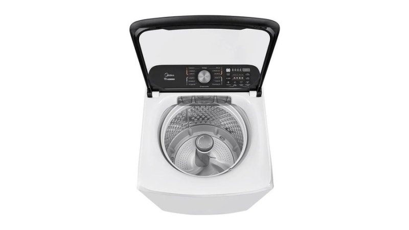 Máquina de Lavar Midea 13Kg Branca Lavadora de Roupas Rápida e Eficiente 220v