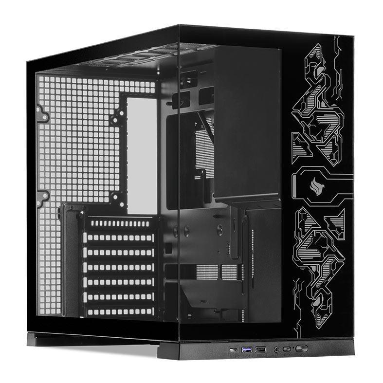 Gabinete Gamer Pichau Cypher, Mid-Tower, Lateral de Vidro, Preto, PCH-CPH-BK