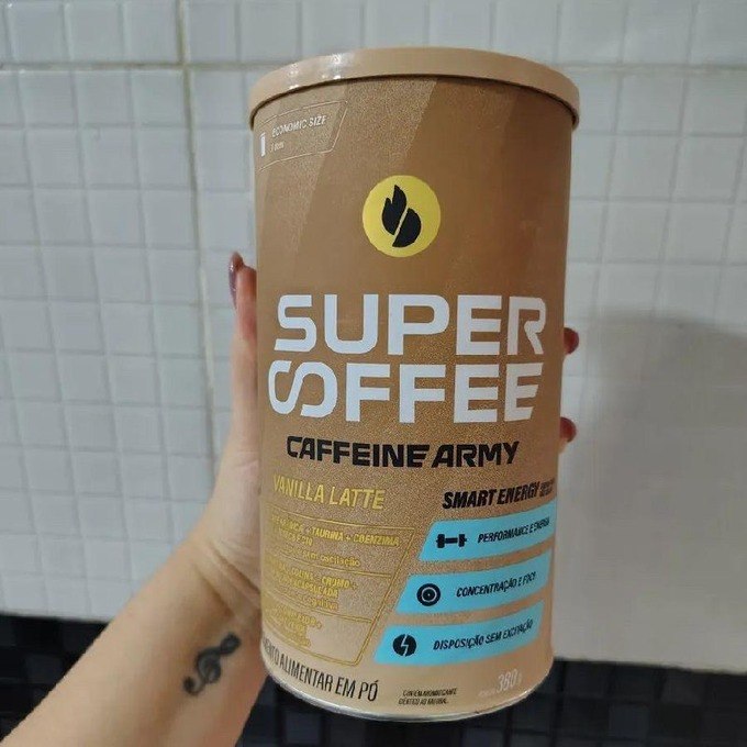 Cappuccino Supercoffee Baunilha 380g + Frete Grátis
