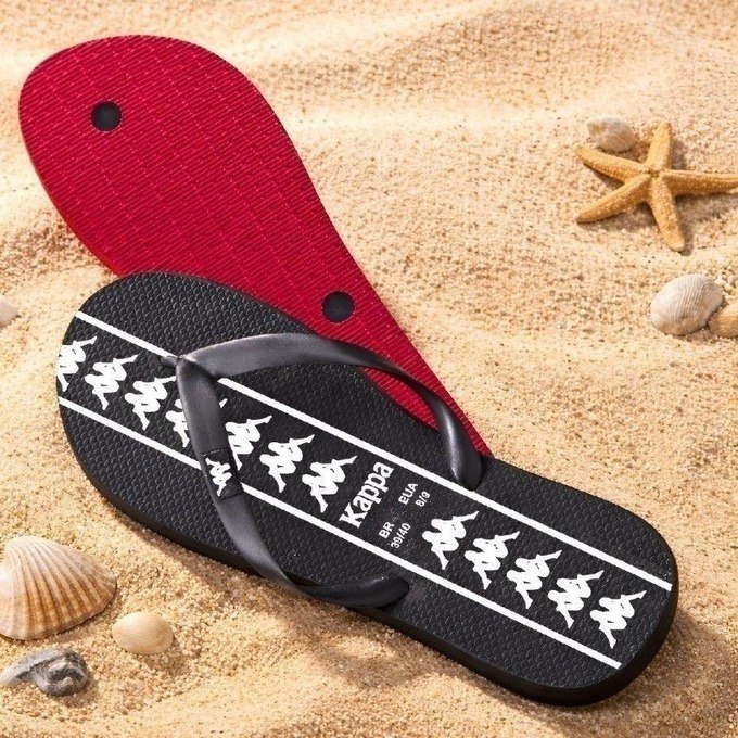 Chinelo Kappa Beach (3 cores) + Frete Grátis