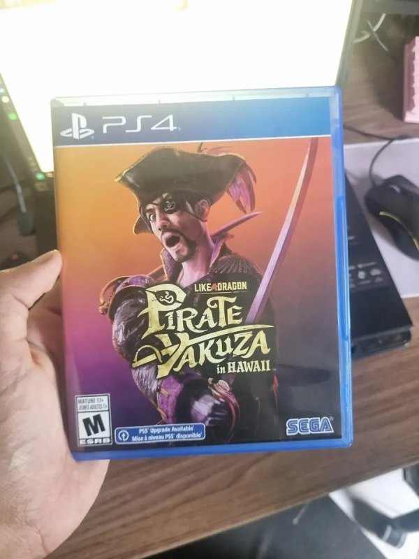 Like A Dragon Pirate Yakuza In Hawaii PS4 Mídia Física + Frete Grátis