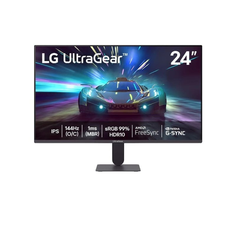 Monitor Gamer 24 UltraGear 24G411A-B 144Hz Full HD 1MS MBR G-SYNC FreeSync LG