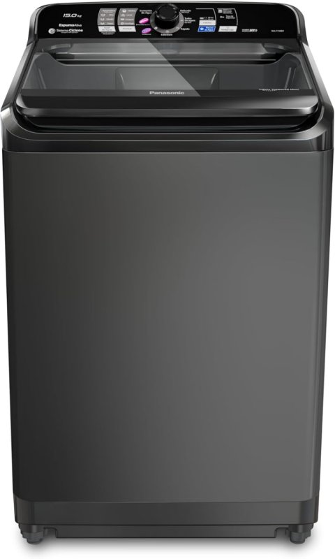 Panasonic 15kg Titânio 127v - Lava Roupas - NA-F150B1T