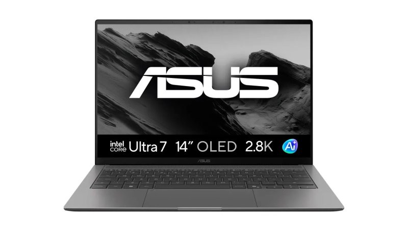 Notebook ASUS Zenbook S14 IA PC UX5406AA Intel Core Ultra 7 16GB RAM 512G SSD Windows 11 Home 14” OLED 2.8K 120 Hz SU308W