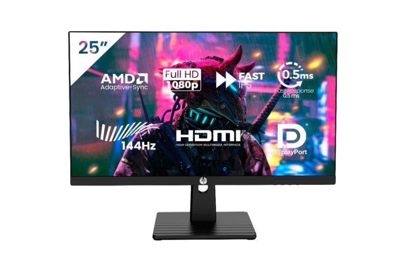Monitor Gamer Haiz 25" 144hz 0.5ms 1920x1080 Adaptative Sync FHD