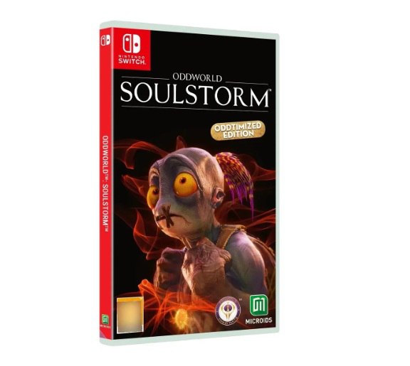 Jogo Oddworld Soulstorm Oddtimized Edition, Mídia Física, Switch 2